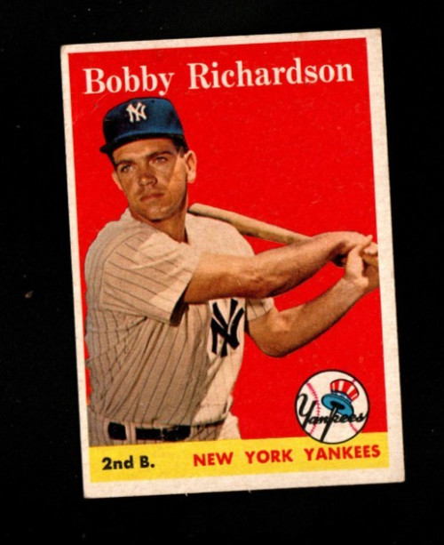 1958 Topps # 101 Bobby Richardson Vg-Ex