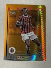 2024-25 Topps Chrome UEFA RAFAEL LEAO /25 Gold Refractor AC Milan #11