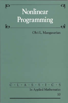Nichtlineare Programmierung - 9780898713411