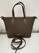 Valentino Frequency Textured Brown Tote Bag - RRP £179