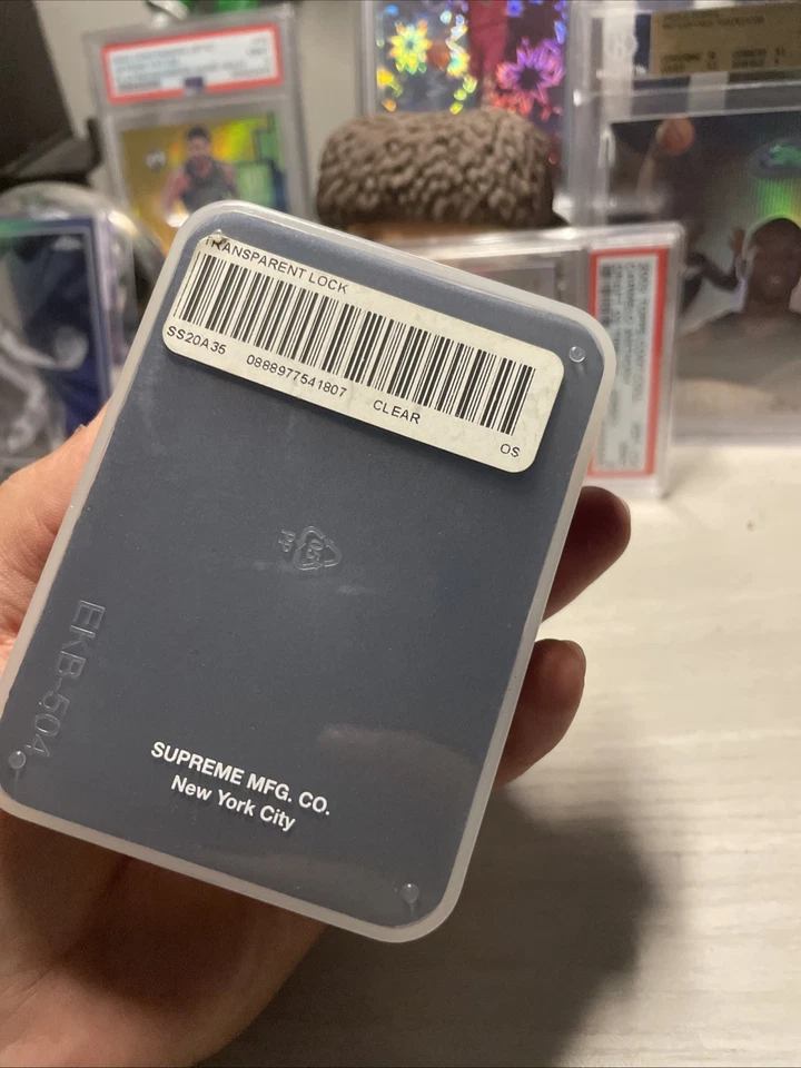 Bloqueio transparente Supreme transparente transparente - Imagem 3 de 3