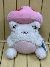 Plush Goals Cuddle Barn 6'' Inch Strawberry Fields Toadstool Wawa Mushroom Frog