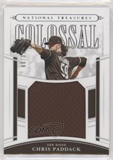 2020 Panini National Treasures Colossal Materials 60/99 Chris Paddack #CM-CP c8a