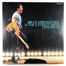 Bruce Springsteen  The E Street Band: LIVE/1975-85 - 3 Cassette Box Set VG 