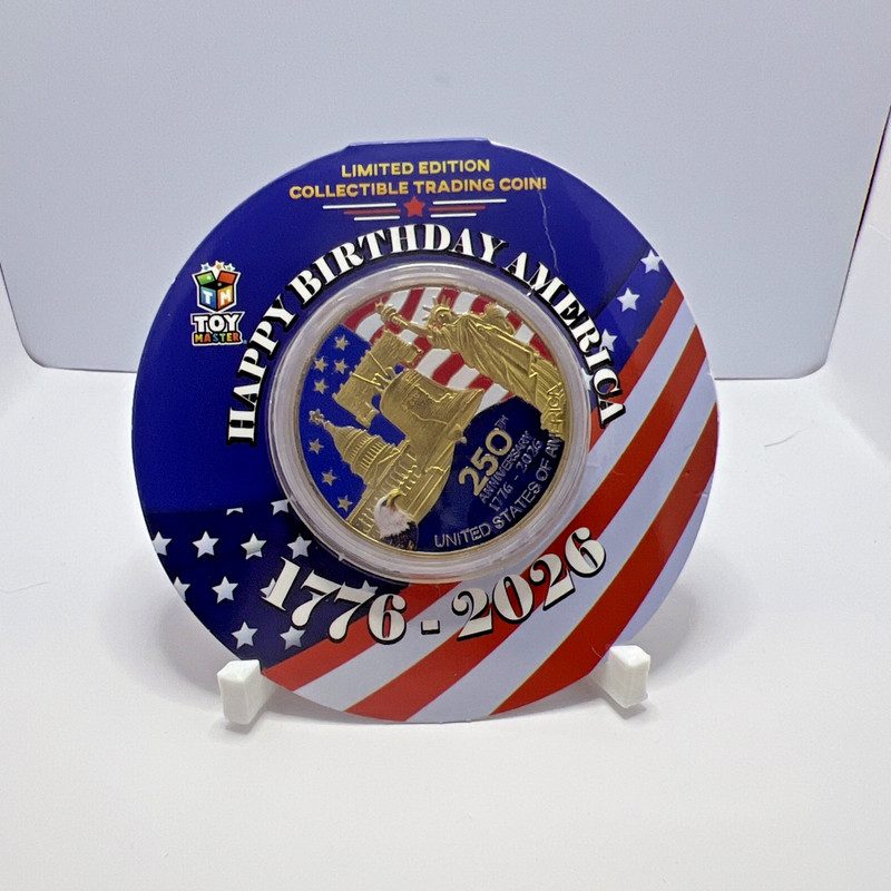Limited Edition 250th Anniversary Collectible USA Coin/Token