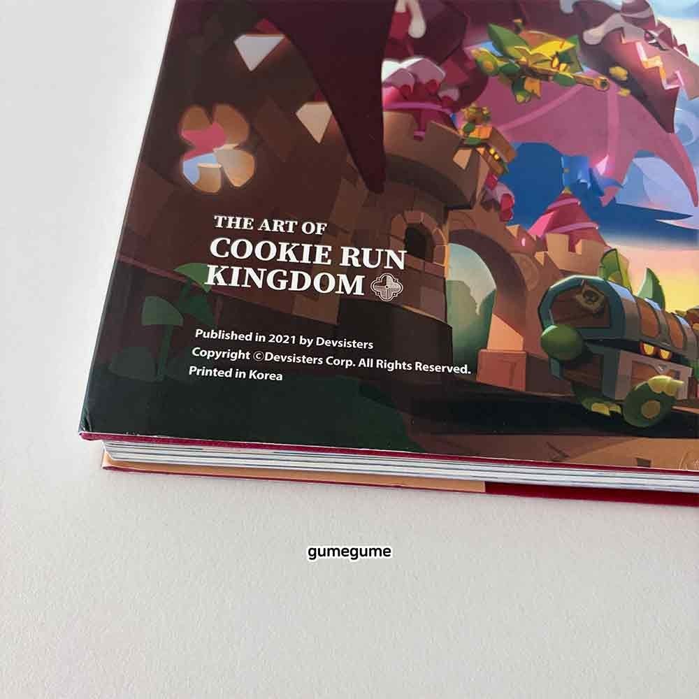 The Art of Cookie Run Kingdom Art Book English Korean Artbook Pre