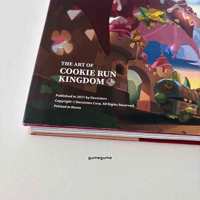 The Art of Cookie Run Kingdom Art Book English Korean Artbook Pre