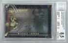 Michael Jordan 2013 UD Exquisite Dimensions Autograph Card #D-MI BGS 8.5 *CHIP*