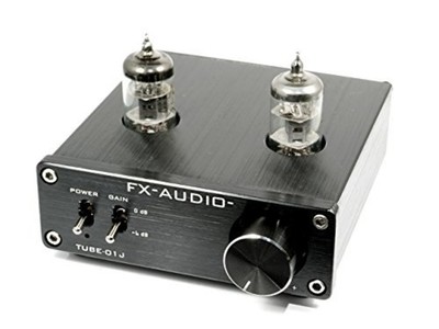 Fx-Audio - Black Tube Preamp Line Amplifier Nfj Original Model Tube-01J F/S NEW