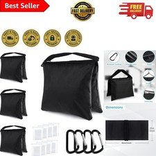 Heavy Duty 1680D Polyester Weight Bags for Photography Tripods - 4 Packs