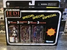 Hasbro Kenner Star Wars The Vintage Collection 3.75" Jedi Survivor 3-Pack NIB