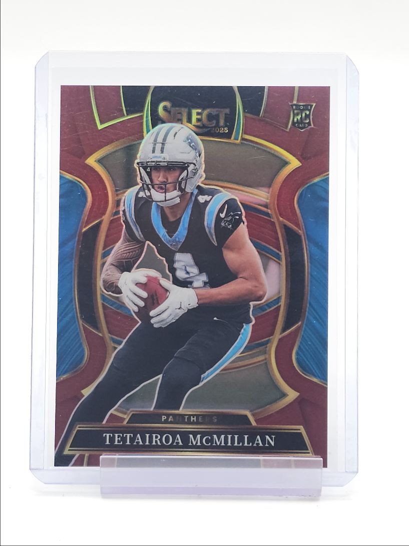TETAIROA MCMILLAN 2025 SELECT CONCOURSE ROOKIE MAROON PRIZM RC /149 Q2215