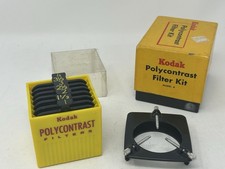 Kodak Polycontrast Filter Kit Model A, for B W VC Printing, Set of 7, COMPLETE