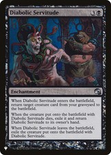 Diabolic Servitude [The List] Near Mint