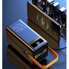 88000mAh Power Bank External Portable Battery Fast Charging LED For Cell Phone