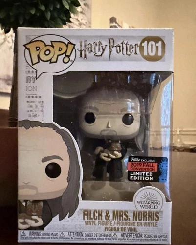 Funko Pop! Vinyl: Harry Potter - Filch & Mrs. Norris