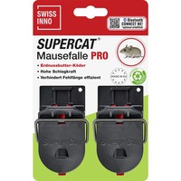 2Er Multipack Swissinno Supercat PRO Mausefalle Funktionsart Lockstoff