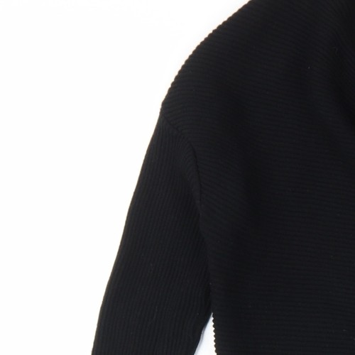 Armani Women's Black Knit Cowl Neck Jumper Dress - Picture 12 of 12
