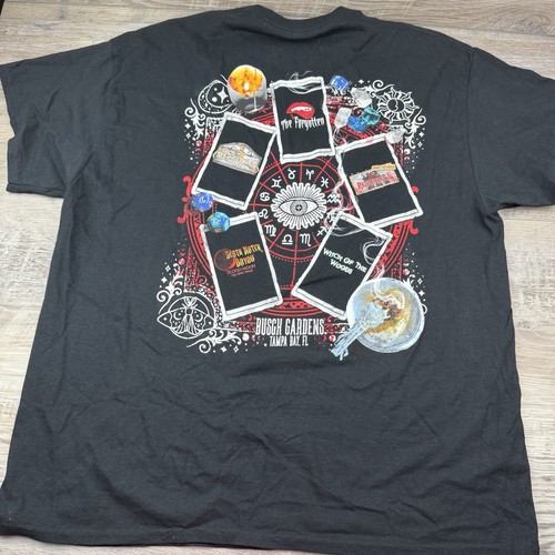 2022 Howl-O-Scream Busch Gardens Tampa Bay T-Shirt Size XL