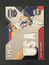 Alika Williams 2020 Panini Elite Extra Edition USA Material Rays