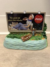 Vintage Coca Cola Coin Bank/music Display