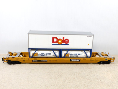 MTH 20-95073 TTX Alaska Husky Stack Car #645011