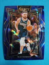 2024-25 Panini Select - Concourse Klay Thompson #38 Blue Cracked Ice Prizm