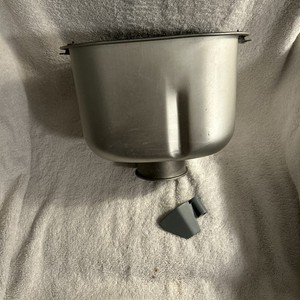 Oster Bread Maker BM-1 CKSTBRTW20 Mixing Pan Bowl w/ Paddle OEM Square Bottom