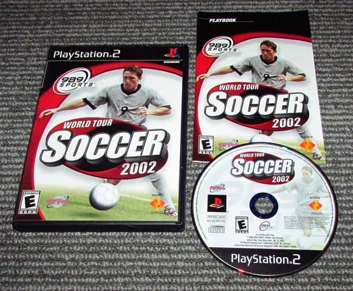 World Tour Soccer 2002 for Playstation 2 PS2 Complete Fast Free Shipping
