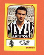 PANINI FOOTBALLERS 1985 86 CABRINI JUVENTUS N° 115 EXCELLENT AS PICTURED 