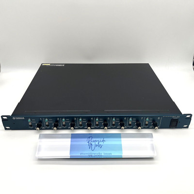 YAMAHA ヤマハ 8ch 高品質 ヘッドアンプ MLA8 ② 完動品 YAMAHA MLA8 8ch Microphone Preamplifier Pro Audio Equipment