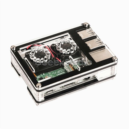 Case for Raspberry Pi 3 B+,for Raspberry Pi 3B / 2B, for Raspberry Pi Dual Fan - 第 5/37 張圖片