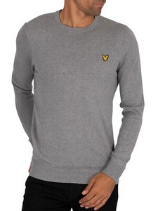 lyle & scott cotton merino crew jumper