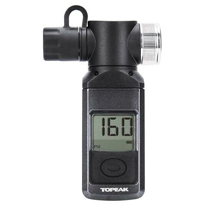 Topeak Shuttle Gauge Digital Manometer Fahrrad PKW Kompakt Luft Pumpe Presta
