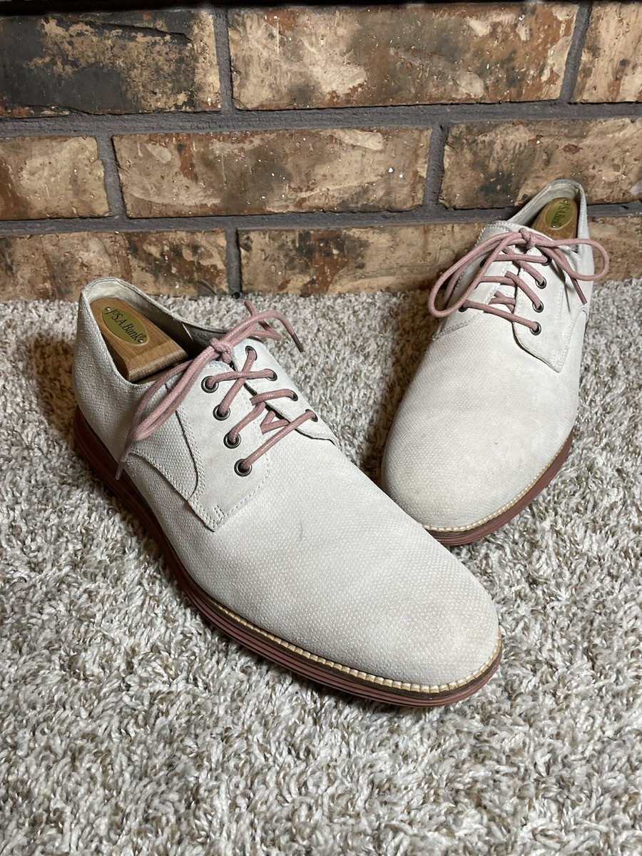 Cole Haan Original Grand Men Sz 12 M Plain Toe Oxford Pumice  display picture 3