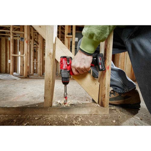 Milwaukee Hammer Drill + Impact Driver Kit 12V Li-Ion Brushless w/ Spot Blower - Picture 8 of 10
