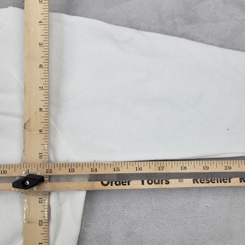 Vintage Hanes Her Way Sweatshirt Girls Medium Basic Top Sweater Blouse Y2K Youth - Image 4 of 4