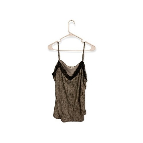 Women’s black and white animal print camisole Grac