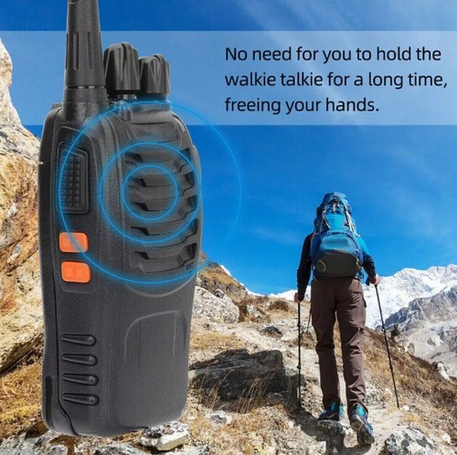 2X Baofeng BF-888s Walkie Talkie Handfunkgerät PMR 16 Kanäle+Headset Kopfhörer - Zdjęcie 2 z 17