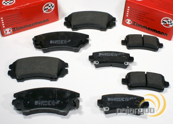 Zimmermann BremsbeläGe Vorne Hinten FüR Chevrolet Malibu V300-image