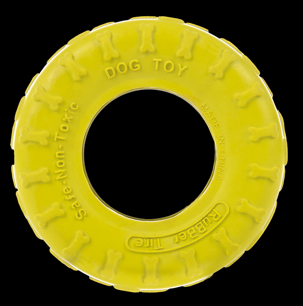 Hundespielzeug Hund ohne Quietscher robust Apportierspielzeug Wheely S - M - L