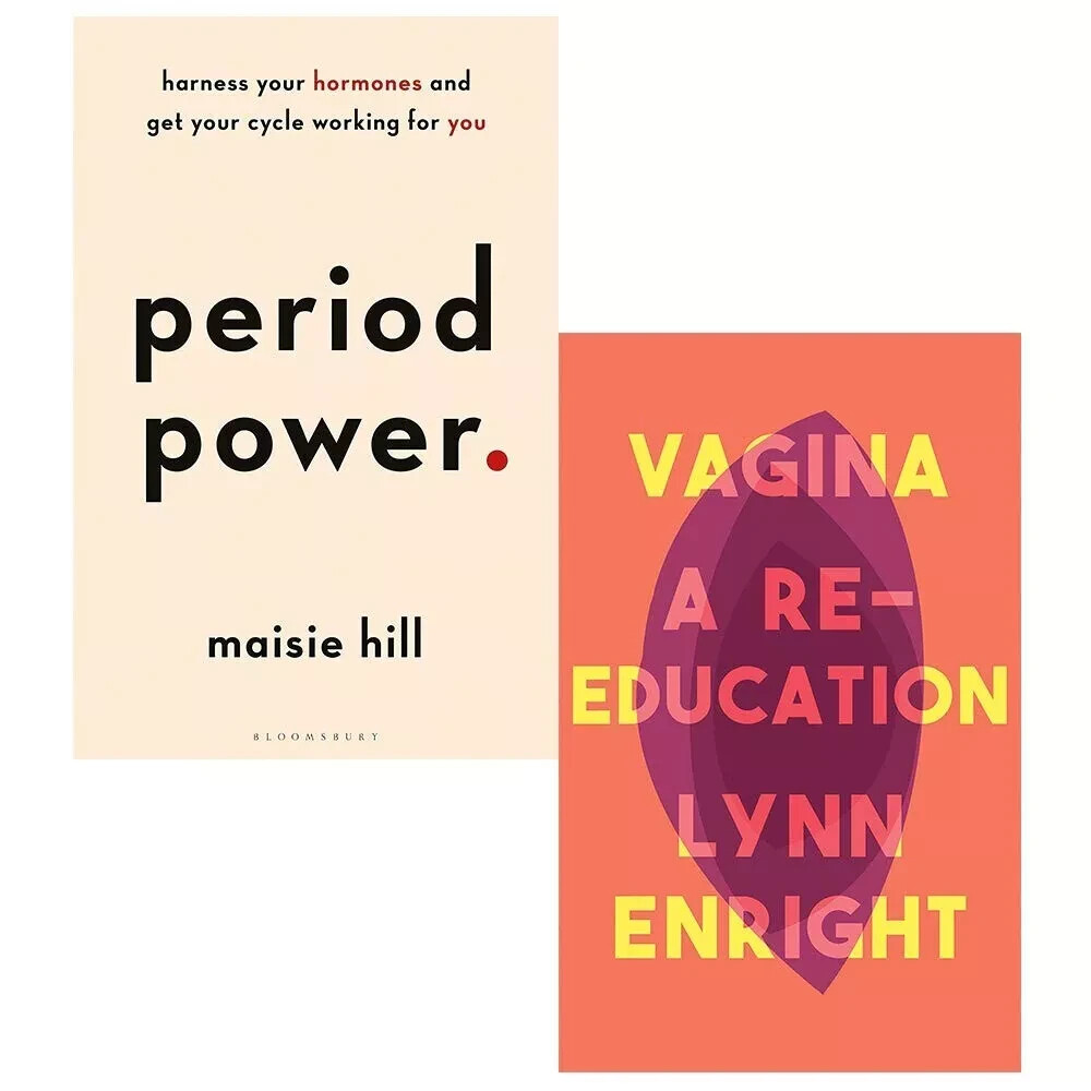 Period Power, Vagina 2 Books Collection Set Raising Children Paperback New