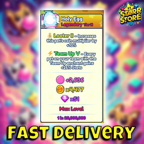 🟢Online🟢Pets Bubble Gum Simulator Infinity | Roblox - Cheap & Fast Delivery - Afbeelding 33 van 86