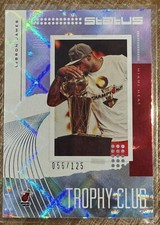 2019-20 Panini Status Lebron James Trophy Club #5 White Diamonds /125