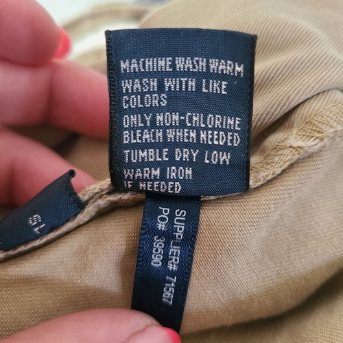 Polo Ralph Lauren US Größe 42 khaki Chino Shorts für Herren 9 Zoll Schrittlänge 100 % Baumwolle - Bild 10 von 12