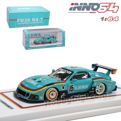 ミニカー INNO64 LBWK RX7 FD3S LB SUPER SILHOUETTE s-l400.jpg