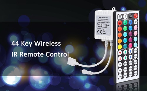 Smd Remote Control RGB Remote Controller for 3528/5050 SMD LED Strip Light IR Music ...
