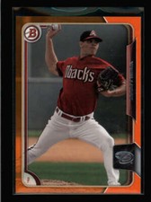 YOAN LOPEZ 2015 BOWMAN #2 ROOKIE ORANGE PARALLEL #08/25 AY7460