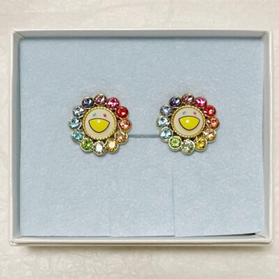 Takashi Murakami Liquem Multi Flower Earrings 2024 Limited Japan