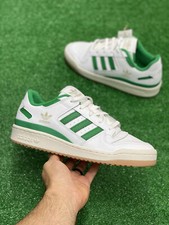 Adidas Forum Low CL Mens Sportswear Shoes White IH7820 NEW Sz 10
